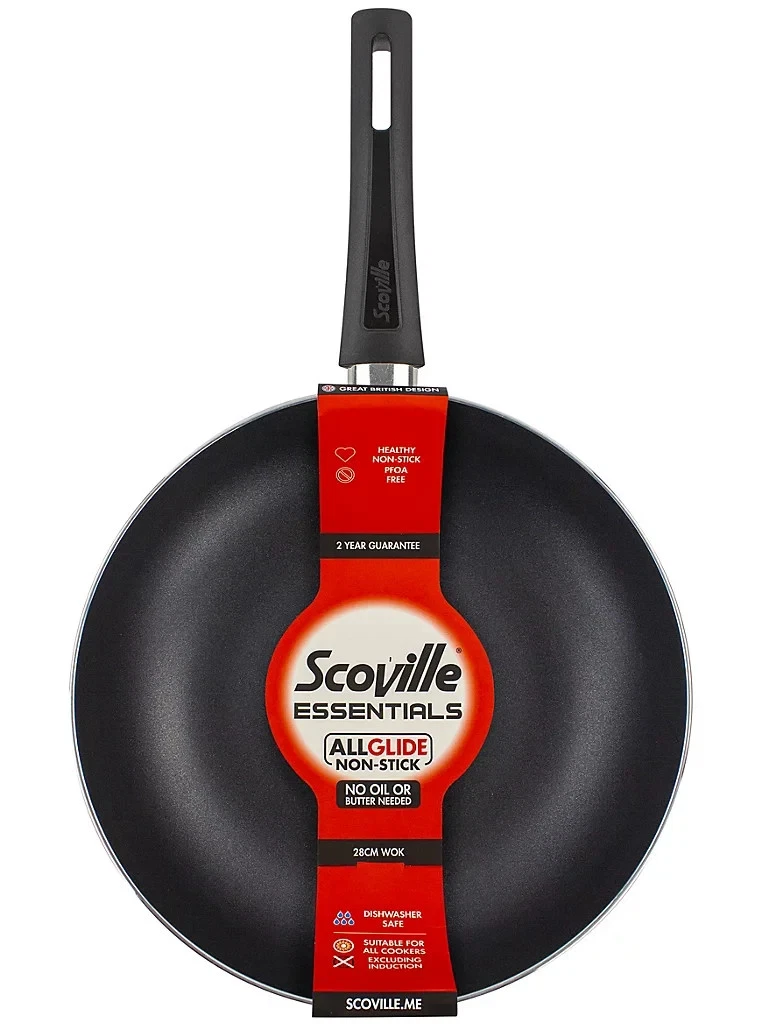 Scoville Essentials 28cm Wok Pan