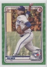 2020 Bowman Draft Green Border 26/99 Trent Palmer #BD-138 ni4
