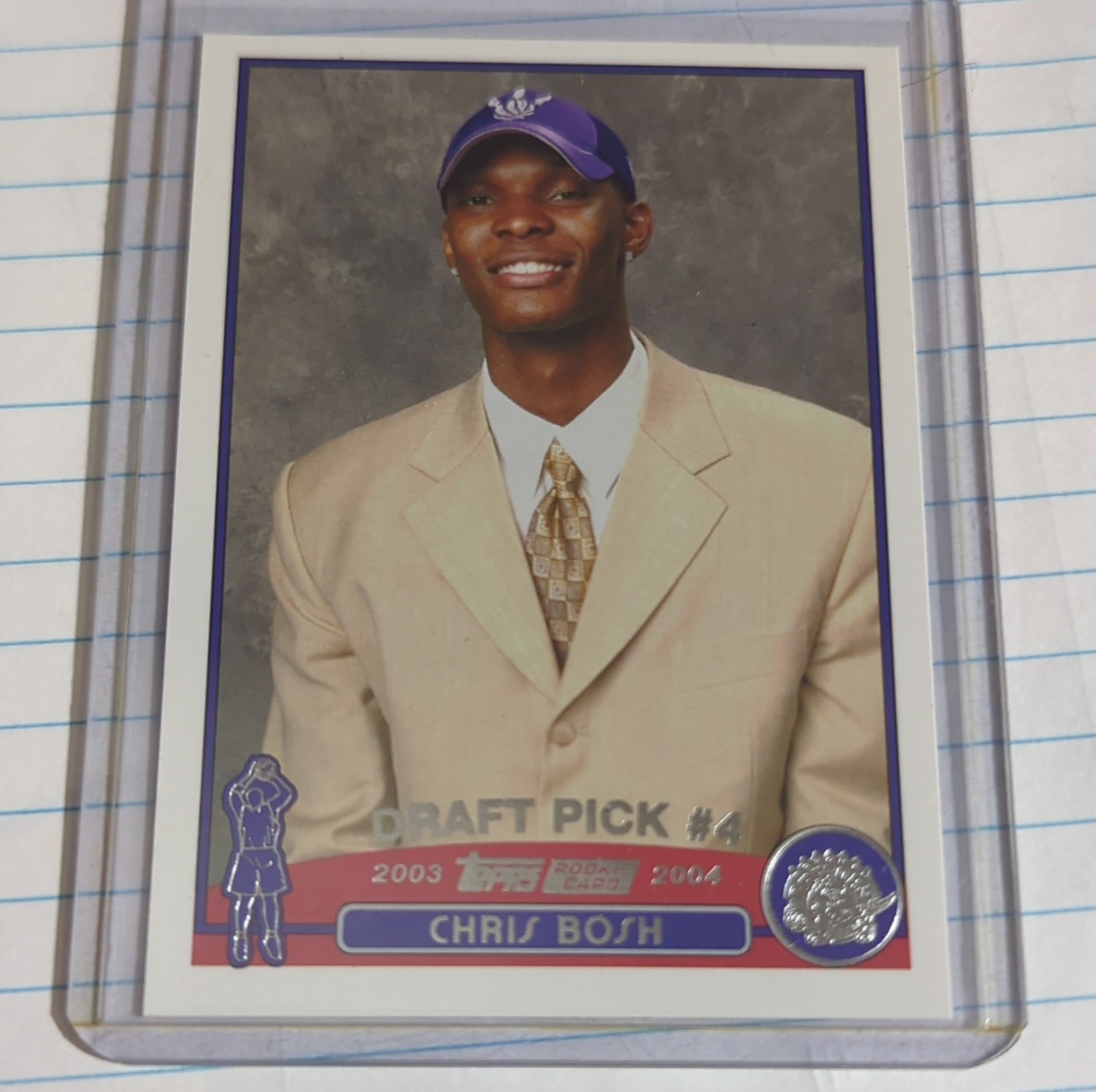 2003-04 Topps - Draft Pick Chris Bosh #224 (RC)