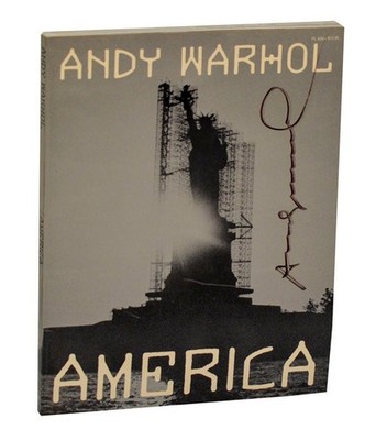 Andy WARHOL / AMERICA Signed First Edition 1985 #203471 | eBay
