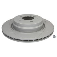 Bremsscheibe ATE 24.0322-0236.1 Hinten, Geschlitzt, BelüFtet, 1 StüCk