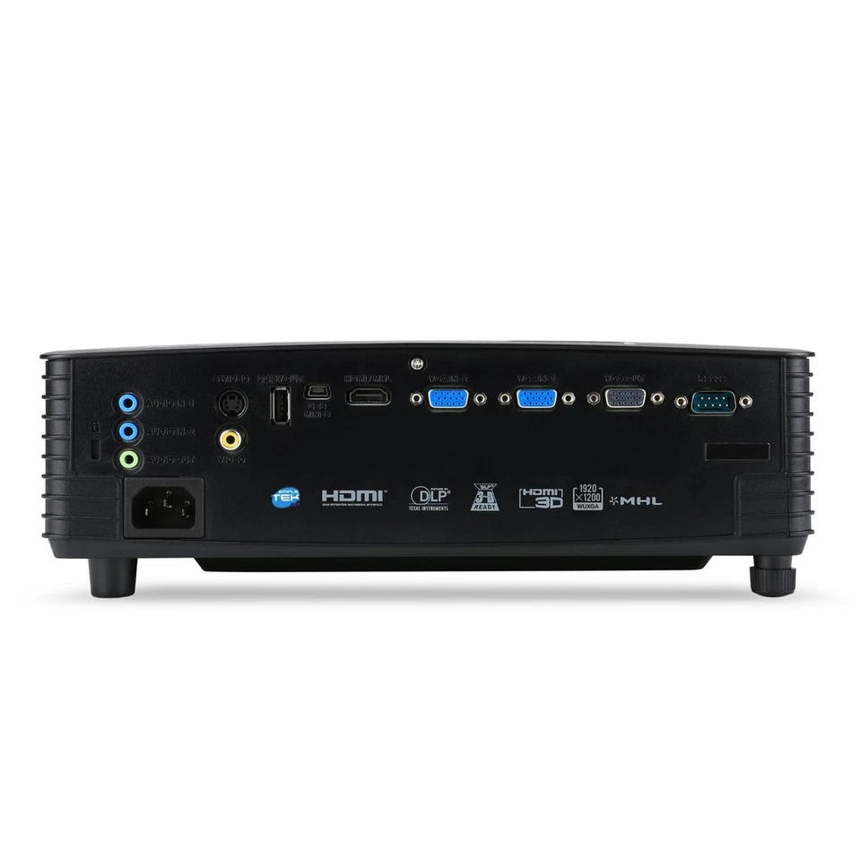 Acer P1623 DLP Projector 3D 3500 Ansi Full HD HDMI VGA Rs232 Serial Com _ - Image 3 of 4