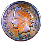 1890 Indian Head Penny.....   Nice Detailed Coin.....  6-30-18 — photo 1