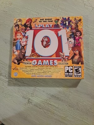 Play 101 Games Jewel Case (PC, 2012)