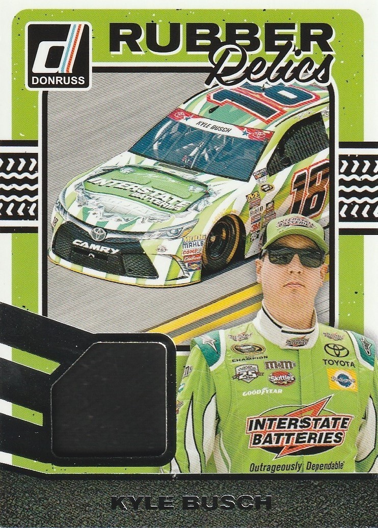 2017 Donruss Rubber Relics #RR-KB2 Kyle Busch