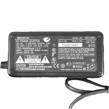 Sony AC L10A Black 8.4V 1.5A Wired Power Adapter For Camcorders