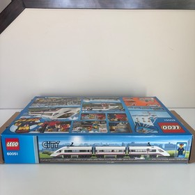 Lego City High-speed Passenger Train 60051 2 Boxes Only no Minifigures or Pieces