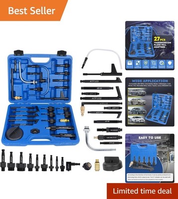 Pro 27PCS Transmission Fill Adapter Set - Compatible with Most Major Brands