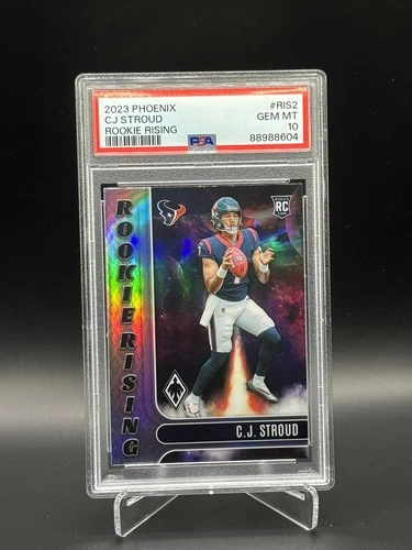 2023 Panini Phoenix Rookie Rising C.J. Stroud #RIS-2 Houston Texans PSA 10