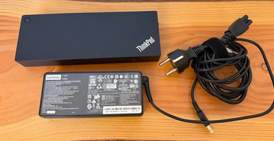 LENOVO 40AN ThinkPad Thunderbolt 3 Gen 2 USB-C Dock Dockingstation + 135W Netz