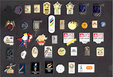 Candidate City And Applicant City Olympic Bid Pins/Badges- Select from List