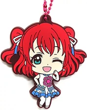 Love Live Sunshine Kurosawa Ruby Capsule Rubber Mascot Aqours Figure