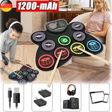 Schlagzeug Elektronisch Drum Set, 9 Pads, Auf...