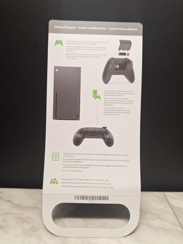 Xbox Series X 1TB EMPTY BOX ONLY With Foam Inserts, Manual, Controller Sleeve - Picture 10 of 10
