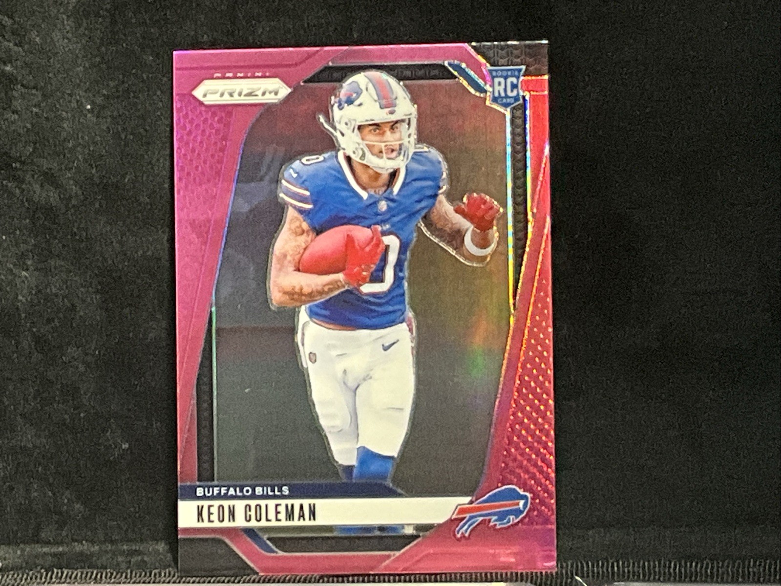 2024 Panini Prizm - Rookies Keon Coleman #362 Pink Prizm (RC)