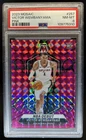 2023-24 Panini Mosaic Victor Wembanyama RC Pink NBA Debut #/149 Spurs PSA 8