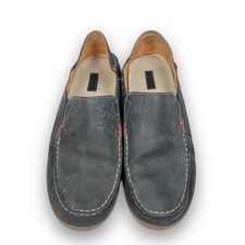 OluKai Women's Nohea Nubuck Leather Slip-On Loafers - Size 9