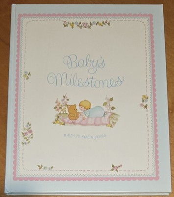 Baby's Milestones Memory Book Birth to 7 Years Vintage 1977 New Condition In Box