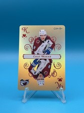 2025-26 O-Pee-Chee Playing Card Cale Makar Colorado Avalanche #KING OF HEARTS