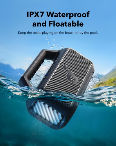 soundcore Anker Boom 2 Bluetooth Speaker, Outdoor Speaker with 80W, Subwoofer, - Picture 5 of 5