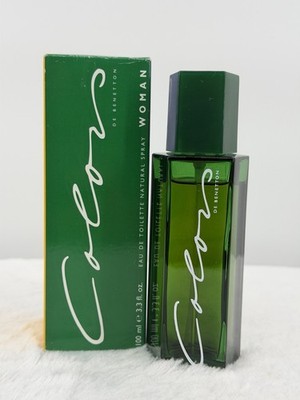 Benetton Colors Eau de Toilette Spray 3.3 oz Women s Vintage Italy
