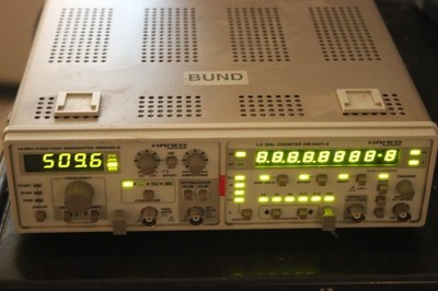 C HAMEG Rohde & Schwarz HM8001-2 Grundgerät + HAMEG HM8021-4 und Hameg HM8030-6