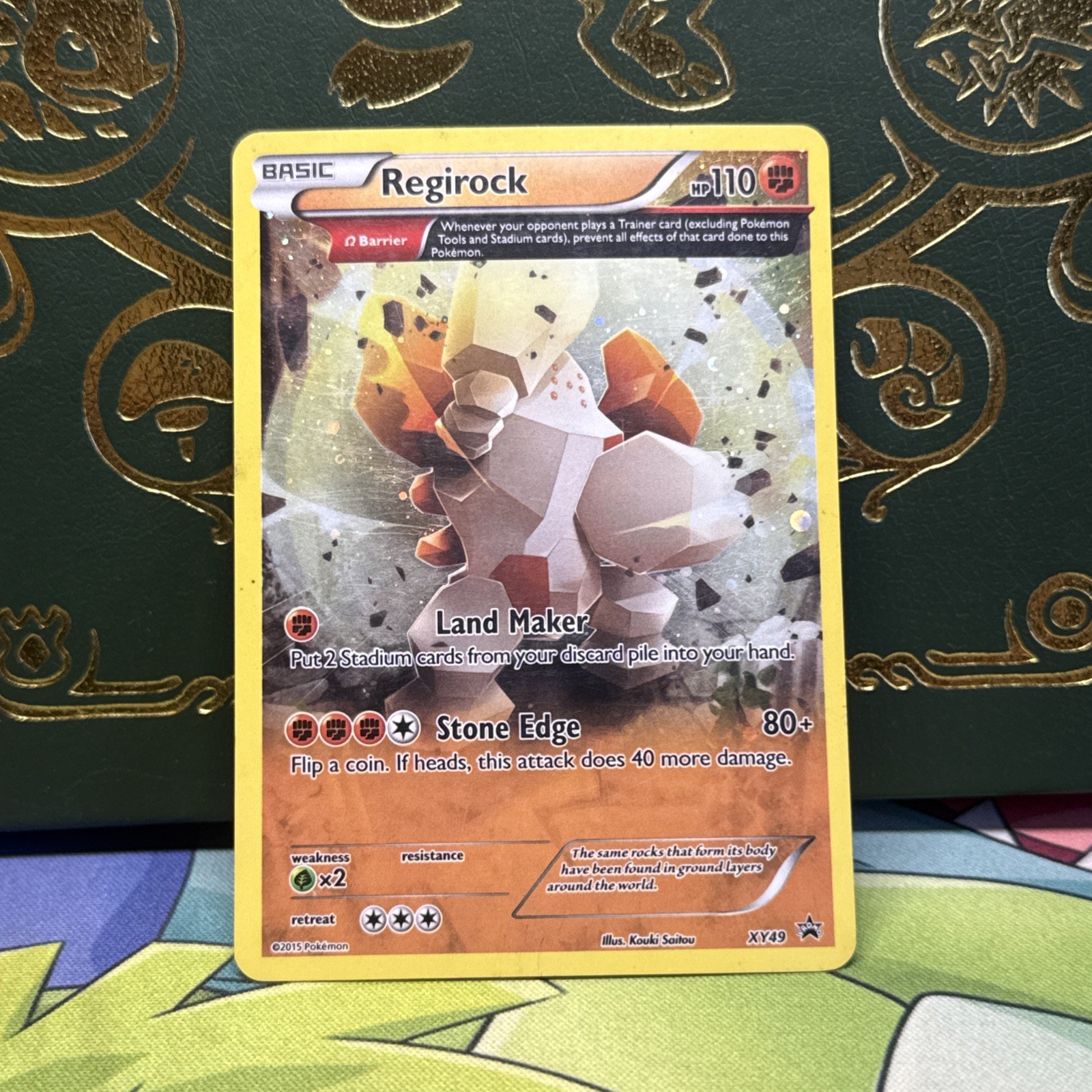 Regirock XY49 Pokemon XY Black Star Promo 2015 LP