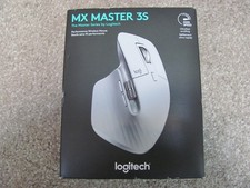 Logitech MX Master 3S Wireless Performance Mouse w/Ultra-fast Scrolling Pale Gra