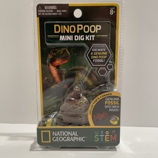 National Geographic Mini Dig Kit- Dino Poop Find a Genuine Fossil