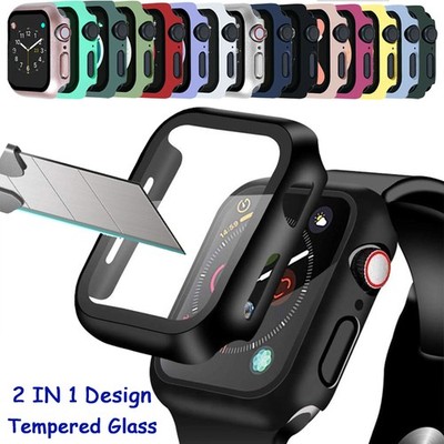 For Apple Watch Ultra Series 9/8/7/6/5/4 Screen Protector Case 45/41/42/44/49mm