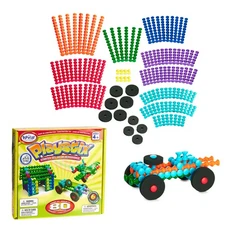 Colorful Building Toy Set for Kids Encourages Creativity and STEM Learning 74...