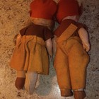 Antique Madame Hendren Googly Eyed Watermelon Smile Doll 10" Pair Tagged — photo 8