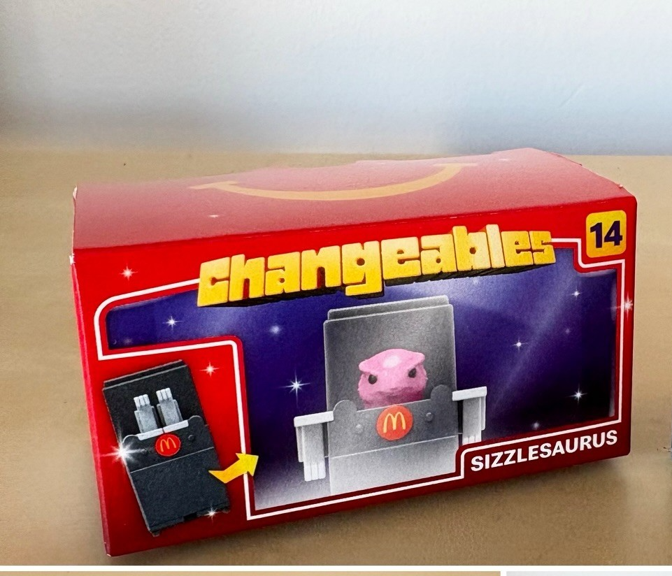 Changeables 2026 McDonald's Transforming U PICK 2 6 7 9 13 14 16