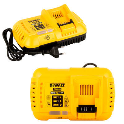 DeWalt Original Schnelladegerät Akku-Ladegerät 18V XR 54V FlexVolt 8A DCB118-QW