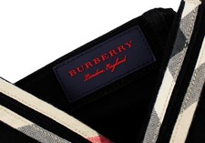 Burberry Children Skinny Jeans Black Pants Denim Nova Check Size 10Y 140 cm