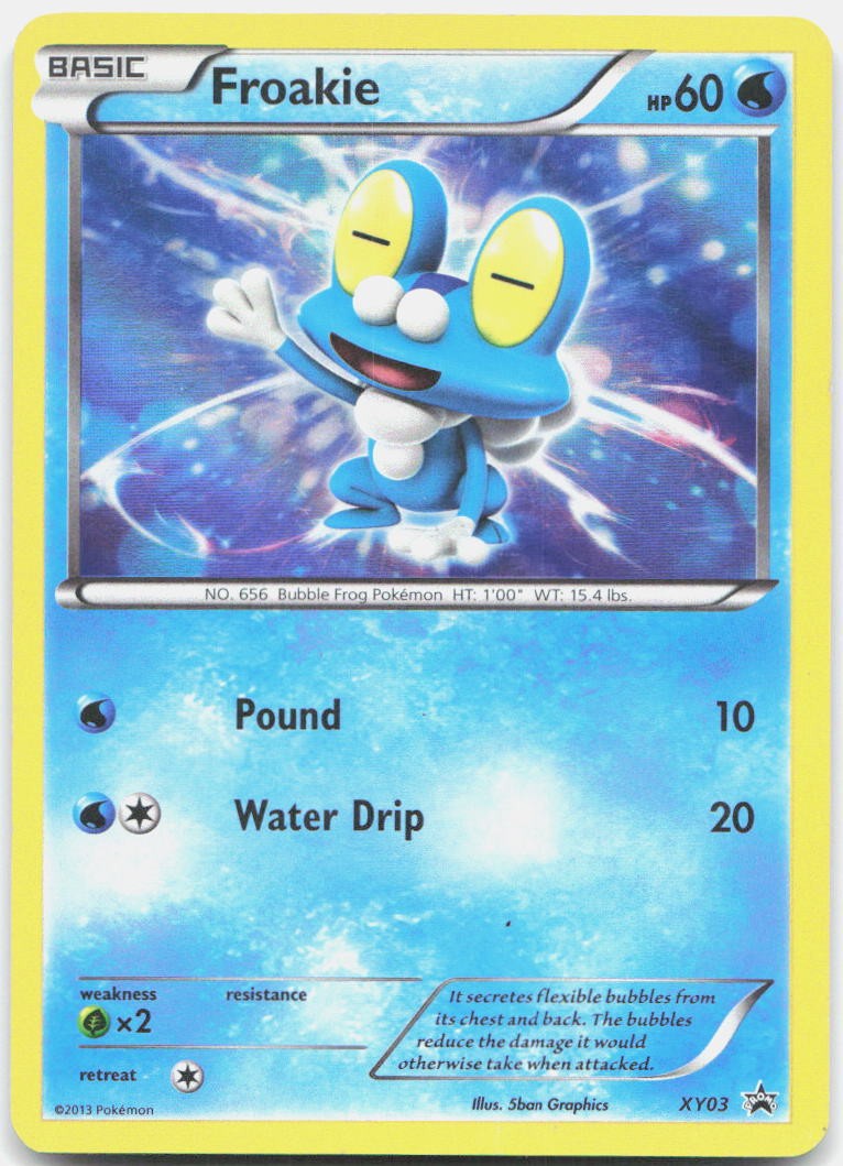 Froakie PR XY03 Holo LP