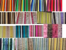 DESIGNERS GUILD ASSORTED STRIPES STRIPE STRIPED VELVET FABRIC *YOU CHOOSE*
