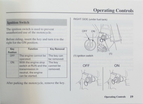 Manual del propietario OEM HONDA XR50R 2001 todoterreno - Imagen 4 de 4