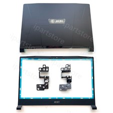 New for MSI Pulse GL66 Laptop Top LCD Back Cover Front Bezel Black MS-1581 1583