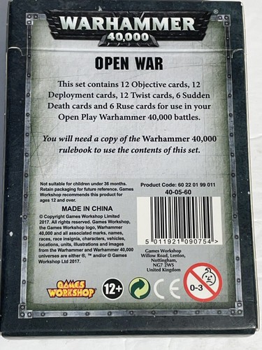 Warhammer 40K Open War Cards - Picture 3 of 4