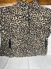 Lularoe Nancy Pull Over Fuzzy Sweatshirt Xl 16/18 14/16 Cheetah Animal Print ❤️