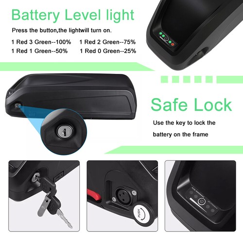 E-Bike Akku 36V 15,6Ah Lithium Ionen für Bafang Motor Batterie mit Ladegerät - Bild 3 von 11