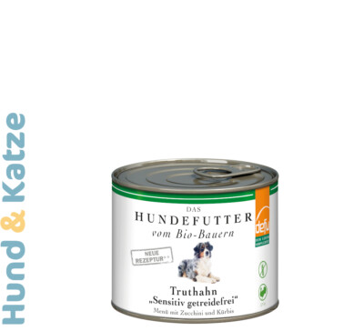 12x200g defu BIO-NASSFUTTER SENSITIVE GETREIDEFREI TRUTHAHN MONO-PROTEIN/ DEMETER | eBay.de