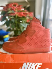 yeezy red october slippers