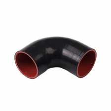 2 Inch Silicone 90 Degree Elbow Pipe Intercooler Hose Coupler 51mm Black Red