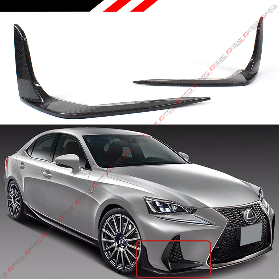 FOR 2017-20 LEXUS IS200T IS350 IS300 F SPORT CARBON FIBER FRONT