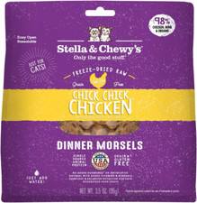 Stella Chewy'S Freeze-Dried Raw Cat Dinner Morsels Grain Free, Protein Rich