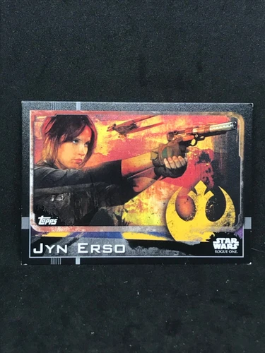 Star Wars Topps UK 2016 Rogue One Card #1 Jyn Erso