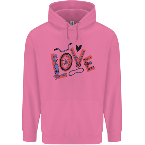 Love Cycling Funny Bicycle Bike Childrens Kids Hoodie - Picture 31 of 84