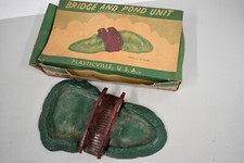 Plasticville Bridge and Pond Unit, O SCALE